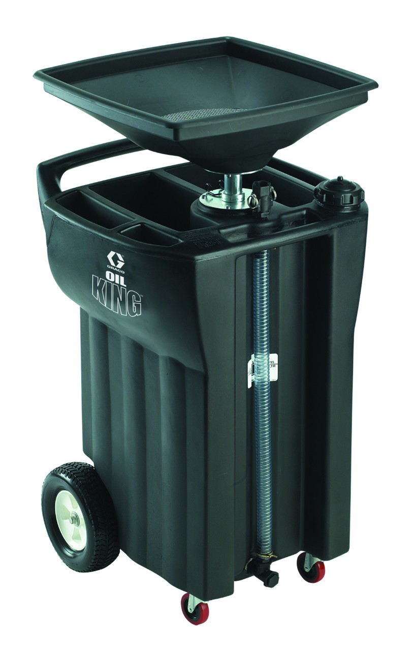 238866 Graco Oil King Used Oil Receiver 25 Gal