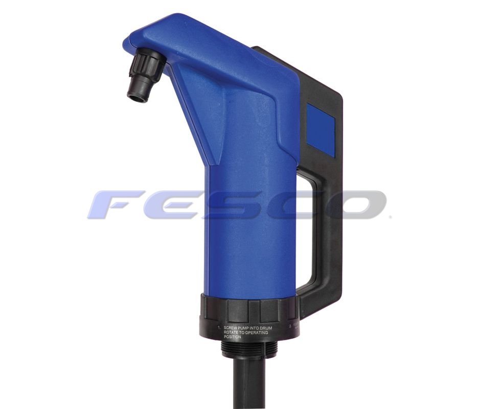 DEF Hand Operated Drum Pump FRHP32V FilRite Polypropylene